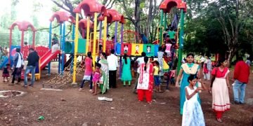 ಭದ್ರಾವತಿ: ಉದ್ಘಾಟನೆ ಭಾಗ್ಯ ಕಾಣದ ಗಾಂಧಿ ಪಾರ್ಕ್ ಆಟಿಕೆಗಳು