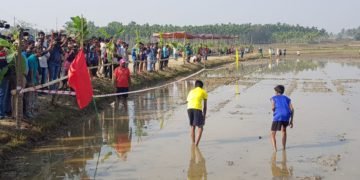 ಸಹ್ಯಾದ್ರಿ ಉತ್ಸವ ಸಂಭ್ರಮಕ್ಕೆ ಮೆರುಗು ನೀಡಿದ ಕೆಸರುಗದ್ದೆ ಓಟ