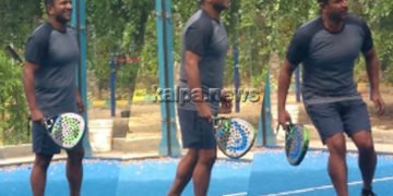 ಪ್ಯಾಡಲ್ ಟೆನ್ನಿಸ್ ಆಡಿದ ಪವರ್’ಸ್ಟಾರ್ ಪುನೀತ್: ಎಕ್ಸ್’ಕ್ಲೂಸಿವ್ ಫೋಟೋ ನೋಡಿ