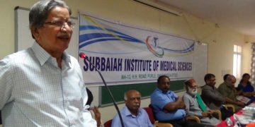 ಶಿವಮೊಗ್ಗ: ಸುಬ್ಬಯ್ಯ ಮೆಡಿಕಲ್ ಕಾಲೇಜಿನ ಚರಕ ಉಚಿತ ಮಾಸಿಕ ಪತ್ರಿಕೆ ಲೋಕಾರ್ಪಣೆ