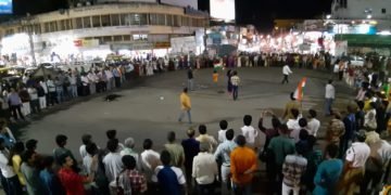 ಶಿವಮೊಗ್ಗದ ವಿವಿಧೆಡೆ ವೀರ ಯೋಧರಿಗೆ ದುಃಖತಪ್ತ ಶ್ರದ್ಧಾಂಜಲಿ