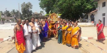 ಭದ್ರಾವತಿ: ಶ್ರೀವಾದಿರಾಜ ಸ್ವಾಮಿಗಳ ಆರಾಧನೆ, ರಥೋತ್ಸವ ವೈಭವ