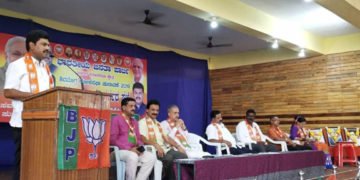 ಸಾಗರ-ನಮ್ಮ ನಡೆ ಅಭಿವೃದ್ಧಿ ಕಡೆ: ರಾಘವೇಂದ್ರ ಭರ್ಜರಿ ಪ್ರಚಾರ