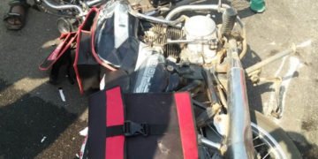 ಚಳ್ಳಕೆರೆ: ರಸ್ತೆ ಅಪಘಾತಕ್ಕೆ ಬೈಕ್ ಸವಾರ ಸಾವು