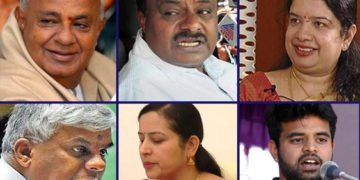 ವೇದಿಕೆಯಲ್ಲೇ ದೇವೇಗೌಡ ಅಂಡ್ ಫ್ಯಾಮಿಲಿ ಕಣ್ಣೀರ ಕೋಡಿ