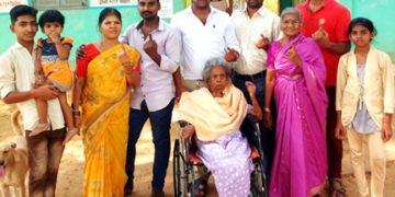 ಭದ್ರಾವತಿ ತಾಲೂಕಿನಾದ್ಯಂತ ಶಾಂತಿಯುತ ಮತದಾನ: ತಂಪೆರದ ಮಳೆರಾಯ