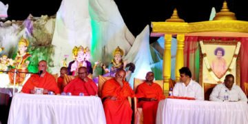 ಭದ್ರಾವತಿ-ಧರ್ಮ ಮಾರ್ಗದಿಂದ ಮೋಕ್ಷ ಸಾಧನೆ ಸಾಧ್ಯ: ಶ್ರೀ ನಿರ್ಮಲಾನಂದ ಸ್ವಾಮೀಜಿ