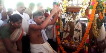 ಭದ್ರಾವತಿ: ಮಿಲ್ಟ್ರಿಕ್ಯಾಂಪ್‍ನಲ್ಲಿ ಶ್ರೀನಿವಾಸ ಸ್ವಾಮಿ ಕಲ್ಯಾಣ ಮಹೋತ್ಸವ