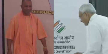 ಕೊನೆಯ ಹಂತದ ಮತದಾನ ಆರಂಭ: ಯೋಗಿ, ನಿತೀಶ್ ಸೇರಿ ಘಟಾನುಘಟಿಗಳಿಂದ ಹಕ್ಕು ಚಲಾವಣೆ