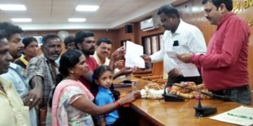 ಭದ್ರಾವತಿ: ಹಳೇ ಕವಲಗುಂದಿ ಪ್ರವಾಹ ಪೀಡಿತರಿಗೆ ಪುನರ್ ವಸತಿಗೆ ಒತ್ತಾಯ