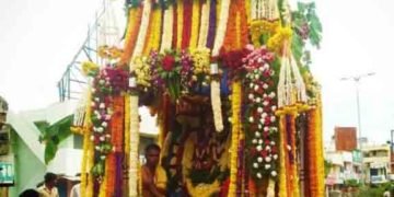 ಗೌರಿಬಿದನೂರು: ಶ್ರೀ ಶನೈಶ್ಚರ ದೇವರ ಅದ್ದೂರಿ ಬ್ರಹ್ಮರಥೋತ್ಸವ