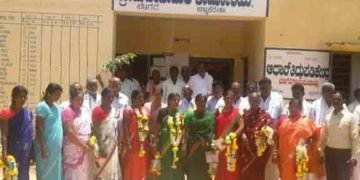 ಚಳ್ಳಕೆರೆ: ಬೆಳಗೆರೆ ಗ್ರಾಮಪಂಚಾಯ್ತಿ ಅಧ್ಯಕ್ಷೆಯಾಗಿ ತಿಪ್ಪಮ್ಮ ಅವಿರೋಧ ಆಯ್ಕೆ