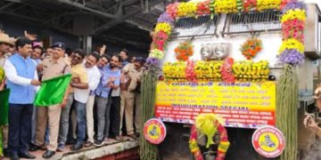 ಶಿವಮೊಗ್ಗ-ತಿರುಪತಿ-ಚೆನ್ನೈರೈಲು ಆರಂಭ: ಎಲ್ಲೆಲ್ಲಿ ಸ್ಟಾಪ್, ಸಮಯವೇನು? ಇಲ್ಲಿನ ಸಂಪೂರ್ಣ ಮಾಹಿತಿ