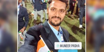 ಸೌತ್ ಏಷ್ಯನ್ ಒಲಿಂಪಿಕ್ ಗೇಮ್ಸ್‌’ನಲ್ಲಿ ಭಾರತವನ್ನು ಗೆಲ್ಲಿಸಿದ ಭದ್ರಾವತಿಯ ಮುನಿರ್ ಬಾಷಾ ನಮ್ಮ ಹೆಮ್ಮೆ