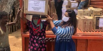 ಬುಡಕಟ್ಟು ಜನರ ಸಂಕಷ್ಟಕ್ಕೆ ಮಿಡಿದ ನಿರ್ಮಾಪಕಿಯ ಮನ: ಆಹಾರ ಸಾಮಗ್ರಿ ತಲುಪಿಸಿದ ನಟಿ ಶ್ರುತಿ ನಾಯ್ಡು