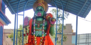 ಮಹಿಳಾ ಅರ್ಚಕರು ಪೂಜಿಸುವ ಸಿಲಿಕಾನ್ ಸಿಟಿಯ ಅಭಯ ಆಂಜನೇಯ ಸ್ವಾಮಿಯ ದೇವಾಲಯವಿದು
