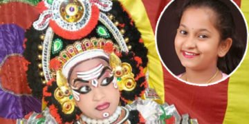 ಕರಾವಳಿಯ ಈ ಮುದ್ದು ಪ್ರತಿಭೆ ಸೃಷ್ಠಿಗೆ ಕಲೆ ರಕ್ತಗತವಾಗಿಯೇ ಒಲಿದಿದೆ