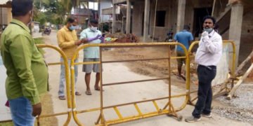 ಹೊಳೆಹೊನ್ನೂರು-ಭದ್ರಾವತಿಯಲ್ಲಿ ಇಂದು ನಾಲ್ಕು ಕೊರೋನಾ ಪಾಸಿಟಿವ್: ಹಲವು ರಸ್ತೆ ಸೀಲ್ ಡೌನ್