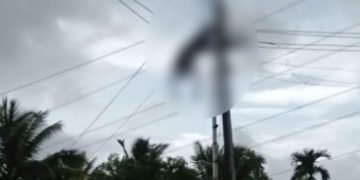 ದುರಸ್ಥಿ ವೇಳೆ ವಿದ್ಯುತ್ ಪ್ರವಹಿಸಿ ಕಂಬದ ಮೇಲೆ ಪ್ರಾಣಬಿಟ್ಟ ಯುವಕ