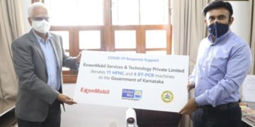 HFNC and RT-PCR machines donated to Govt hospitals in the presence of Minister Sudhakar