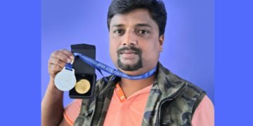 Shivamogga Press Photographer bags Gold, Silver Medals and Certificate of Merit