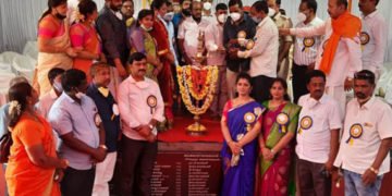 ಶಿವಮೊಗ್ಗ ದಸರಾಗೆ ಅಧಿಕೃತ ಚಾಲನೆ: ನಾಡ ದೇವಿಯ ಪ್ರತಿಷ್ಠಾಪನೆ
