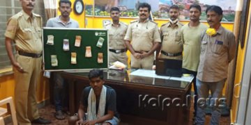 ಕಳ್ಳತನ ನಡೆದು ಕೇವಲ 12 ಗಂಟೆಯಲ್ಲಿ ಆರೋಪಿಯನ್ನು ಬಂಧಿಸಿದ ಚಳ್ಳಕೆರೆ ಪೊಲೀಸರು