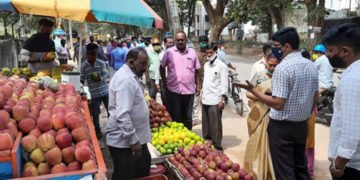 ಕುವೆಂಪು ರಸ್ತೆ, ಸಾಗರ ರಸ್ತೆಯಲ್ಲಿ ಬೀದಿಬದಿ ವ್ಯಾಪಾರಿಗಳ ತೆರವು