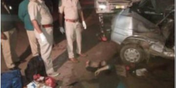 ದೀಪಾವಳಿ ದಿನ ಕಾದು ಕುಳಿತ ಜವರಾಯ: ಭೀಕರ ಅಪಘಾತದಲ್ಲಿ ಇಬ್ಬರ ದುರ್ಮರಣ