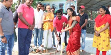 ಶಿವಮೊಗ್ಗದ ಹೊಸಮನೆಯಲ್ಲಿ 50 ಲಕ್ಷ ರೂ. ವೆಚ್ಚದ ಪಾರ್ಕ್ ನಿರ್ಮಾಣಕ್ಕೆ ಗುದ್ದಲಿಪೂಜೆ