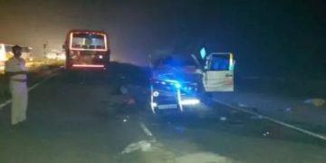 ಜವರಾಯನ ಅಟ್ಟಹಾಸ: ರಸ್ತೆ ಅಪಘಾತದಲ್ಲಿ 5 ಮಂದಿ ದುರ್ಮರಣ