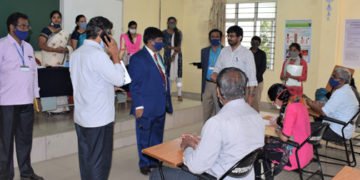 ಕುವೆಂಪು ವಿವಿ: ಕೋವಿಡ್19 ನಿಯಮ ಪಾಲನೆಯೊಂದಿಗೆ ಭರದಿಂದ ನಡೆದ ಪಿಜಿ ಪ್ರವೇಶಾತಿ ಕೌನ್ಸಿಲಿಂಗ್