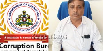 ಭದ್ರಾವತಿ: ಲಂಚ ಸ್ವೀಕರಿಸುವ ವೇಳೆ ಹೊಳೆಹೊನ್ನೂರು ಮೆಸ್ಕಾಂ ಇಂಜಿನಿಯರ್ ಎಸಿಬಿ ಬಲೆಗೆ