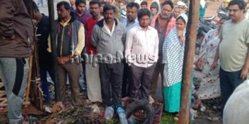 ಕಿಡಿಗೇಡಿಗಳ ದುಷ್ಕೃತ್ಯ: ಸುಟ್ಟು ಕರಕಲಾದ ಚಳ್ಳಕೆರೆಯ ತರಕಾರಿ ಅಂಗಡಿಗಳು