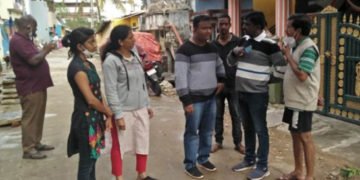 ಮಳೆ ಹಾವಳಿಗೆ ತುತ್ತಾದ ಹೊಸಮನೆ ಪ್ರದೇಶಕ್ಕೆ ಪಾಲಿಕೆ ಆಯುಕ್ತರ ಭೇಟಿ