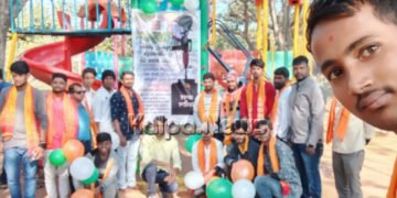 ಭದ್ರಾವತಿ: ಪುಲ್ವಾಮ ಹುತಾತ್ಮ ಯೋಧರಿಗೆ ಭಾವಪೂರ್ಣ ಶ್ರದ್ಧಾಂಜಲಿ