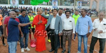 ಶಿವಮೊಗ್ಗ: ಎರಡು ದಿನಗಳ ರಾಜ್ಯಮಟ್ಟದ ಪುಟ್ಬಾಲ್ ಪಂದ್ಯಾವಳಿಗೆ ಚಾಲನೆ