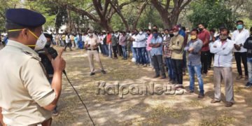 ಮತ್ತೆ ಅಪರಾಧದಲ್ಲಿ ಪಾಲ್ಗೊಂಡರೆ ಬೇಲ್ ಕ್ಯಾನ್ಸಲ್: ರೌಡಿ ಪೆರೇಡ್’ನಲ್ಲಿ ಎಸ್’ಪಿ ಖಡಕ್ ವಾರ್ನಿಂಗ್