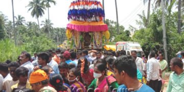 ಸುಣ್ಣದಹಳ್ಳಿ ವೀರಾಂಜನೇಯ ಸ್ವಾಮಿ ರಥೋಥ್ಸವ ಸಂಪನ್ನ