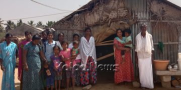 ಬಡವರ ನಿವೇಶನ ನುಂಗಿದ ಹೆದ್ದಾರಿ: ಕೆರೆಯಂಗಳದಲ್ಲಿ ಗುಡಿಸಲು ಕಟ್ಟಿಕೊಂಡು ವಾಸ