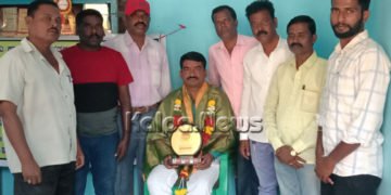 ಕಮ್ಮತ್ ಮರಿಕುಂಟೆ ಆಂಜನೇಯ ಅವರಿಗೆ ಅಭಿನಂದನೆ