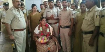 ಚಳ್ಳಕೆರೆ ಮಹಿಳಾ ಠಾಣೆ ಹೆಡ್ ಕಾನ್ಸ್’ಟೇಬಲ್ ನಾಗರತ್ನಗೆ ಮುಖ್ಯಮಂತ್ರಿ ಪದಕ