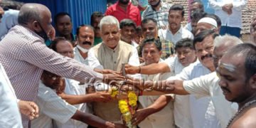ಖಾಸಗಿ ಬಸ್ ನಿಲ್ದಾಣ ಕಾಮಗಾರಿಗೆ ಗುದ್ದಲಿ ಪೂಜೆ: ಶಾಸಕ ಸಂಗಮೇಶ್ವರ ಹೇಳಿದ್ದೇನು?