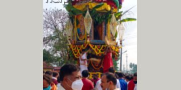 ಸಾಗರದ ಐತಿಹಾಸಿಕ ಮಹಾಗಣಪತಿ ವಿಜೃಂಭಣೆಯ ರಥೋತ್ಸವ: ಶಾಸಕ ಹಾಲಪ್ಪ ಭಾಗಿ