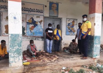 ಭದ್ರಾವತಿಯಲ್ಲಿ ಲಾಕ್ ಡೌನ್ ನಡುವೆ ಹಸಿದವರಿಗೆ ಅನ್ನ ನೀಡಿದ ಕ್ರೈಸ್ತ ಸಂಸ್ಥೆಗಳ ಒಕ್ಕೂಟ