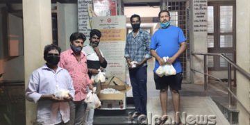 ಭಗೀರಥ ಜಯಂತಿ: ಕೊರೋನ ಸೋಂಕಿತರಿಗೆ ಹಣ್ಣು ವಿತರಣೆ