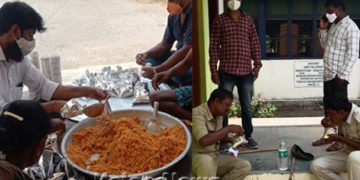 ಕೊರೋನಾ ವಾರಿಯರ್ಸ್ಗಳಿಗಾಗಿ ಶಾಸಕ ರಘುಮೂರ್ತಿ ಅವರಿಂದ ಅನ್ನದಾಸೋಹ…