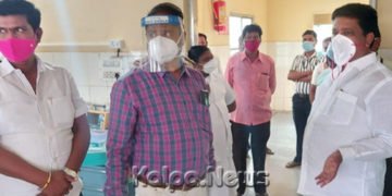 ಕೊರೋನಾ ಹಿನ್ನೆಲೆ: ಚಳ್ಳಕೆರೆ ಶಾಸಕ ರಘುಮೂರ್ತಿ ತಾಲೂಕು ಆಸ್ಪತ್ರೆಗೆ ದಿಢೀರ್ ಭೇಟಿ