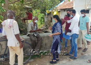 ಶಿವಮೊಗ್ಗ ಪಾಲಿಕೆ ಸದಸ್ಯೆ ರೇಖಾ ರಂಗನಾಥ್ ನೇತೃತ್ವದಲ್ಲಿ ಹಸಿದವರಿಗೆ ಅನ್ನ ಅಭಿಯಾನ