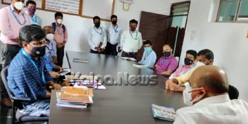 ಮೆಸ್ಕಾಂ ಸಿಬ್ಬಂದಿಗಳೊಂದಿಗೆ ಬೈಂದೂರು ಶಾಸಕ ಸುಕುಮಾರ ಶೆಟ್ಟಿ ಸಭೆ